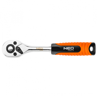 Ráčna 3/8 CrV 45 zubov 195mm NEO tools