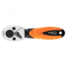 NEO tools 08-512 Ráčna 1/4 kĺbová pre bity 48 zubov NEO tools