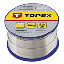 TOPEX 44E512 cín trubič. 0,7mm 100gr 60%SW26 Topex