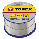 TOPEX 44E514 cín trubič. 1,0mm 100gr 60%SW26 Topex