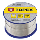 TOPEX 44E532 cín trubič. 1,5mm 100gr SW21 60%  Topex