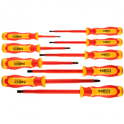 súbor el.skrutkovače 1000V 9ks CrV NEO náradie