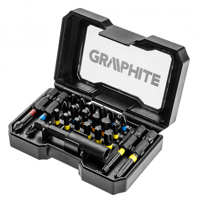 Sada bitov 23ks Graphite