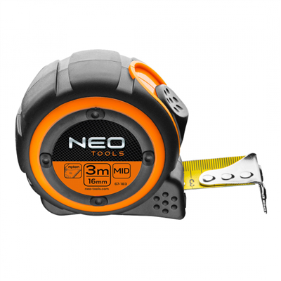 metr svinovací 3m/16mm ocel magnet  vysoce odolný NEO tools