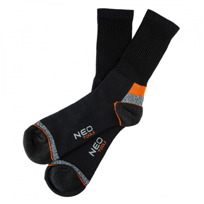 ponožky pracovní, elastické, dlouhé, velikost 43–46 NEO tools