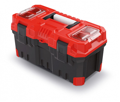 Kufr na nářadí TITAN PLUS červený 554x286x276