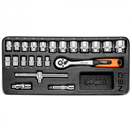 NEO tools 84-239 Sada nástrčných kľúčov 3/8 22ks pre náradie NEO