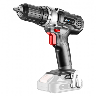 Akumulátorová vŕtačka Energy+ 18V Li-Ion -13mm rýchloupínacie skľučovadlo bez batérie Grafit