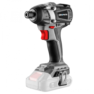 aku rázový utahovák, bezuhlíkový, úchyt na bity, Energy+ 18V, Li-Ion,bez baterie Graphite