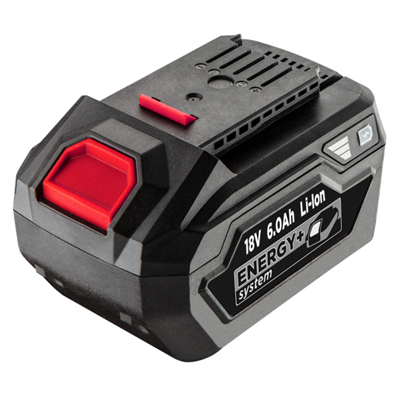 Akumulátor Energy+ 18V, Li-Ion 6,0Ah Graphite