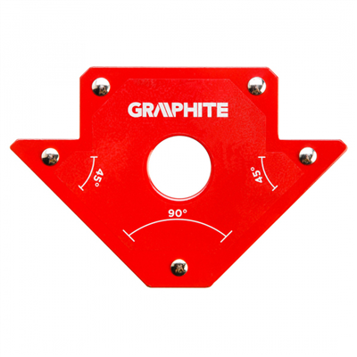 Magnet 102x155x17 <90/45° Grafit