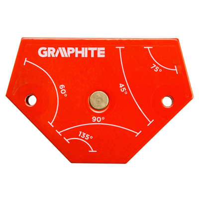 magnet 64x95x14 <45/60/75/90/135° Graphite