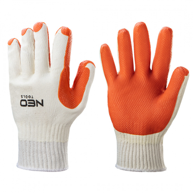 rukavice pracovní polyester 10