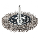 Graphite 57H602 kotouč drátěný •75 obvod. nerez stopka Graphite