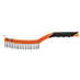kartáč ocelový ruční 3x19, škrabka, rukojeť Nylon NEO tools