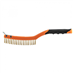 kartáč mosazný ruční 3x19,škrabka, rukojeť Nylon NEO tools