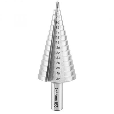 Stupňovitý vrták -4-32 mm Graphite