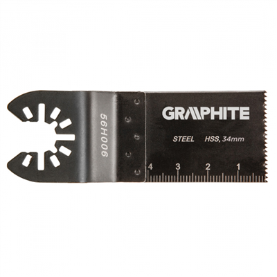 list pilový na kov 34mm oscilační Graphite