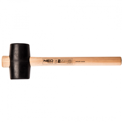 Gumová palička -65/425g rukoväť orech NEO tools