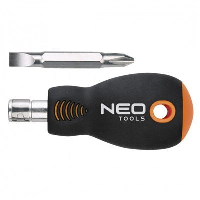 skrutkovač obojstranný PH2+plochý 6mm 38mm magnet NEO náradie