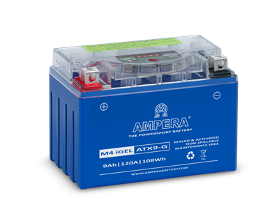 GEL 12V 9Ah 120A 150x87x108 LEVÁ