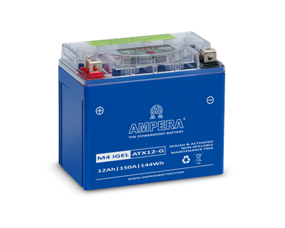 GEL 12V 12Ah 150A 150x87x130 LEVÁ