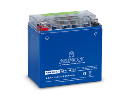 GEL 12V 14Ah 170A 150x87x145 LEVÁ