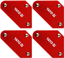 YATO YT-08677 Sada zváracích magnetických uhlov mini 4ks