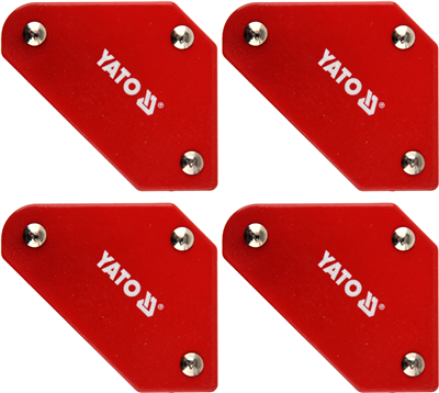 Sada zváracích magnetických uhlov mini 4ks