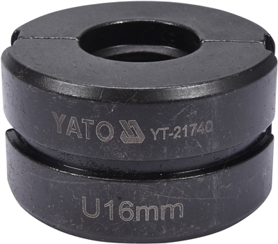 Náhradné čeľuste pre krimpovacie kliešte YT-21735 typ U 16 mm