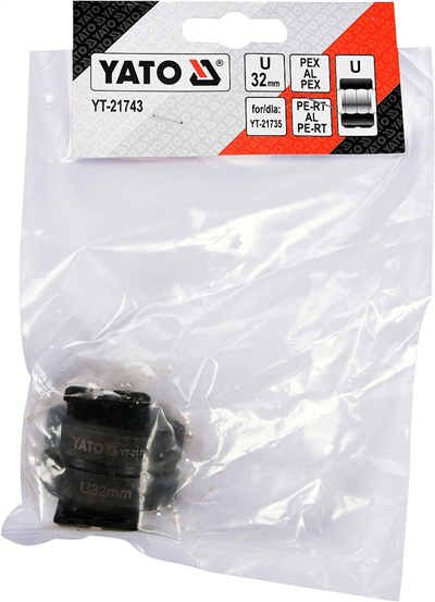 Náhradné čeľuste pre krimpovacie kliešte YT-21735 typ U 32 mm