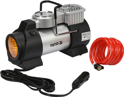 Kompresor 12V s LED lampou 180W