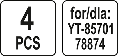 Vrecko do vysávača pre (YT-85701, TO-78874 )4ks