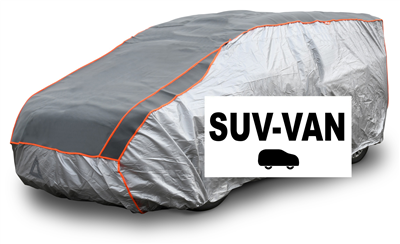 Ochranná plachta proti kroupám SUV-VAN 530x205x160cm