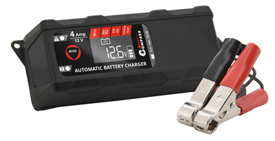 Nabíječka mikroprocesor 4Amp 12V PB/GEL/AGM/LiFePO4 LCD displej