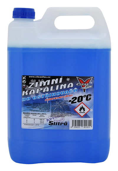 Zimní směs do ostřikovačů  (-20°C) 5L
