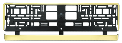 Podložka pod SPZ GOLD STRIP
