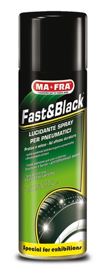 oživovač pneu Fast & Black 200 ml