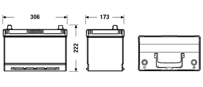 Start-Stop EFB 12V 95Ah