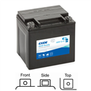Exide AGM12-31 motobaterie AGM naplněná z výroby 12V 30Ah 430A 166x126x175