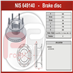 kotouč brzdový NISSAN Atleon 140 přední 9/99 - Profi Part, 3