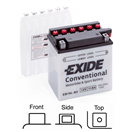 Exide EB10L-B2 motobaterie suchá, přednabitá 12V 11Ah 130A 135x90x145 pravý odvod plynu