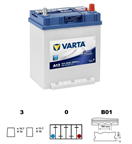 Varta 540125 Blue dynamic Asia 40Ah
