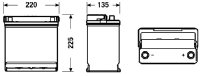 Excell 12V 45Ah