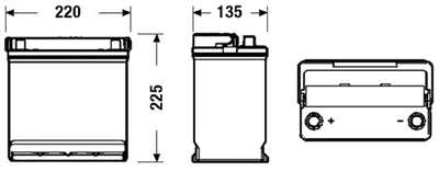Excell 12V 45Ah