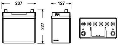 Excell 12V 45Ah