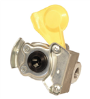 2390-530326 hlavice spojovací pro tahače žlutá pohyblivá M22