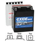 Exide ETX14AH-BS motobaterie AGM suchá, přednabitá 12V 12Ah 210A 134x89x164 LEVÁ