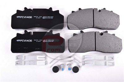 deska brzdová SAF, NISSAN Atleon, DAF, SOR, DENNIS - Profi Part, 211x93x30, PCV1406
