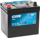 Exide EL605 Start-Stop EFB 12V 60Ah